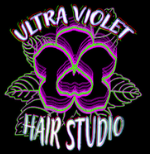 The logo for the hair studio